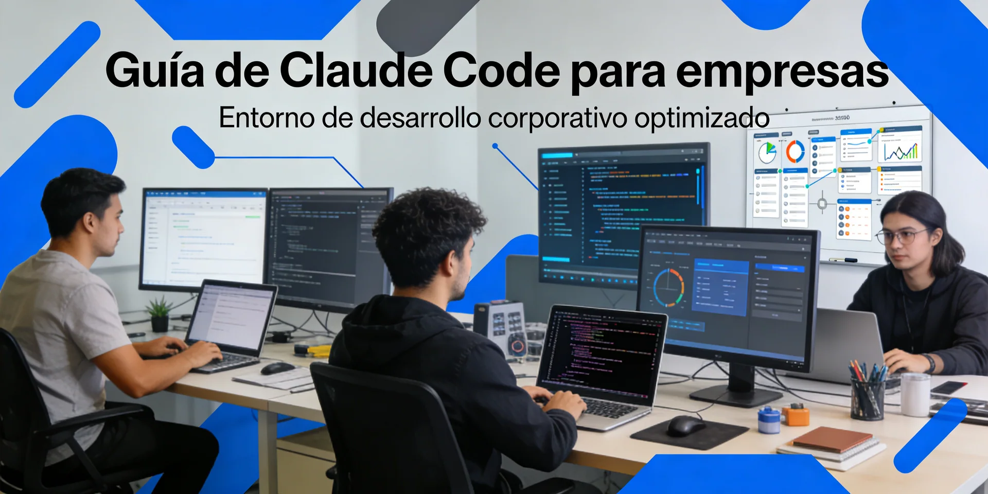 Entorno de desarrollo corporativo optimizado mediante la Guía de Claude Code para empresas